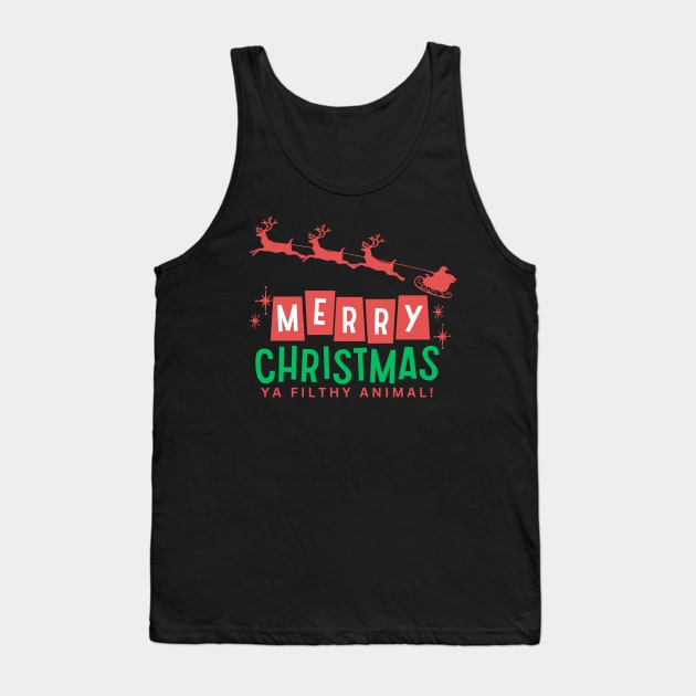 Merry Christmas - Home Alone Tank Top by Cult Classic Clothing